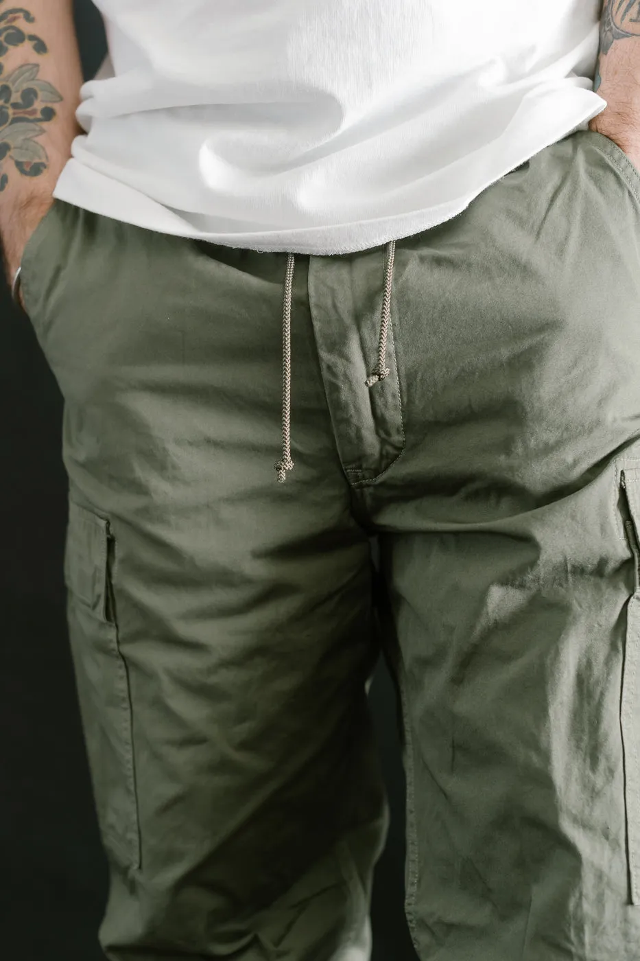 01-5265-76 - Easy Cargo Pants - Army Green