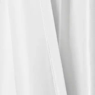 108"x54" Venetian Window Curtain Panels White - Lush Décor