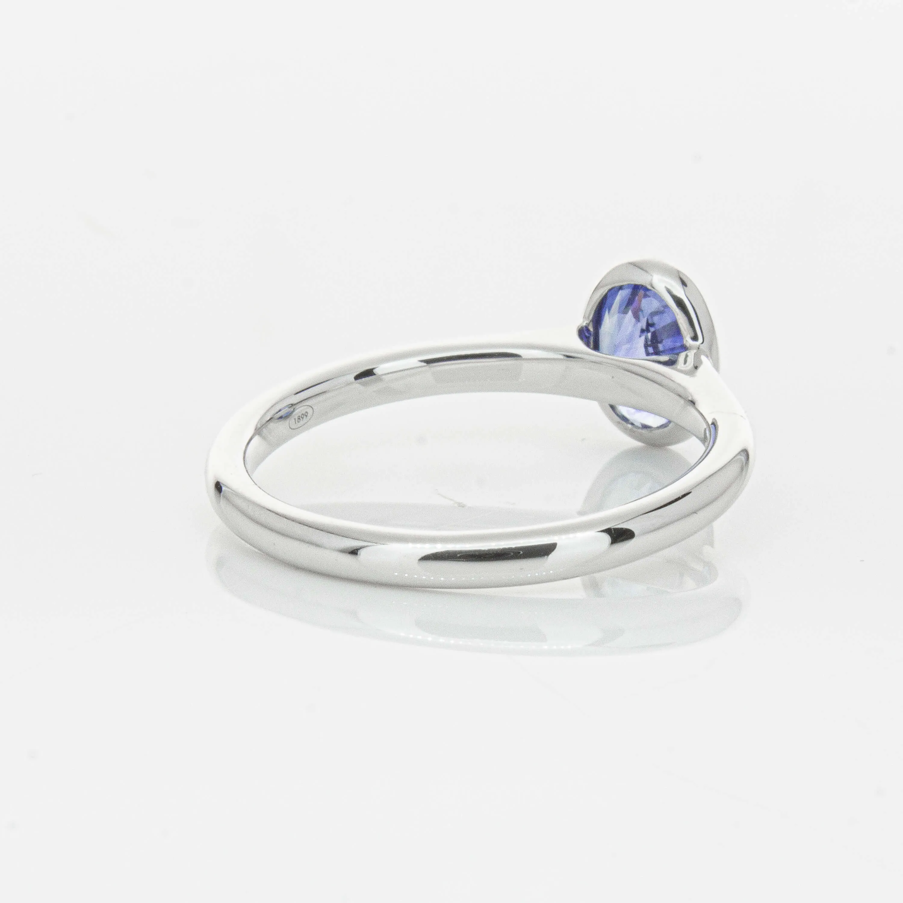 18ct White Gold .76ct Sapphire Natalia Ring