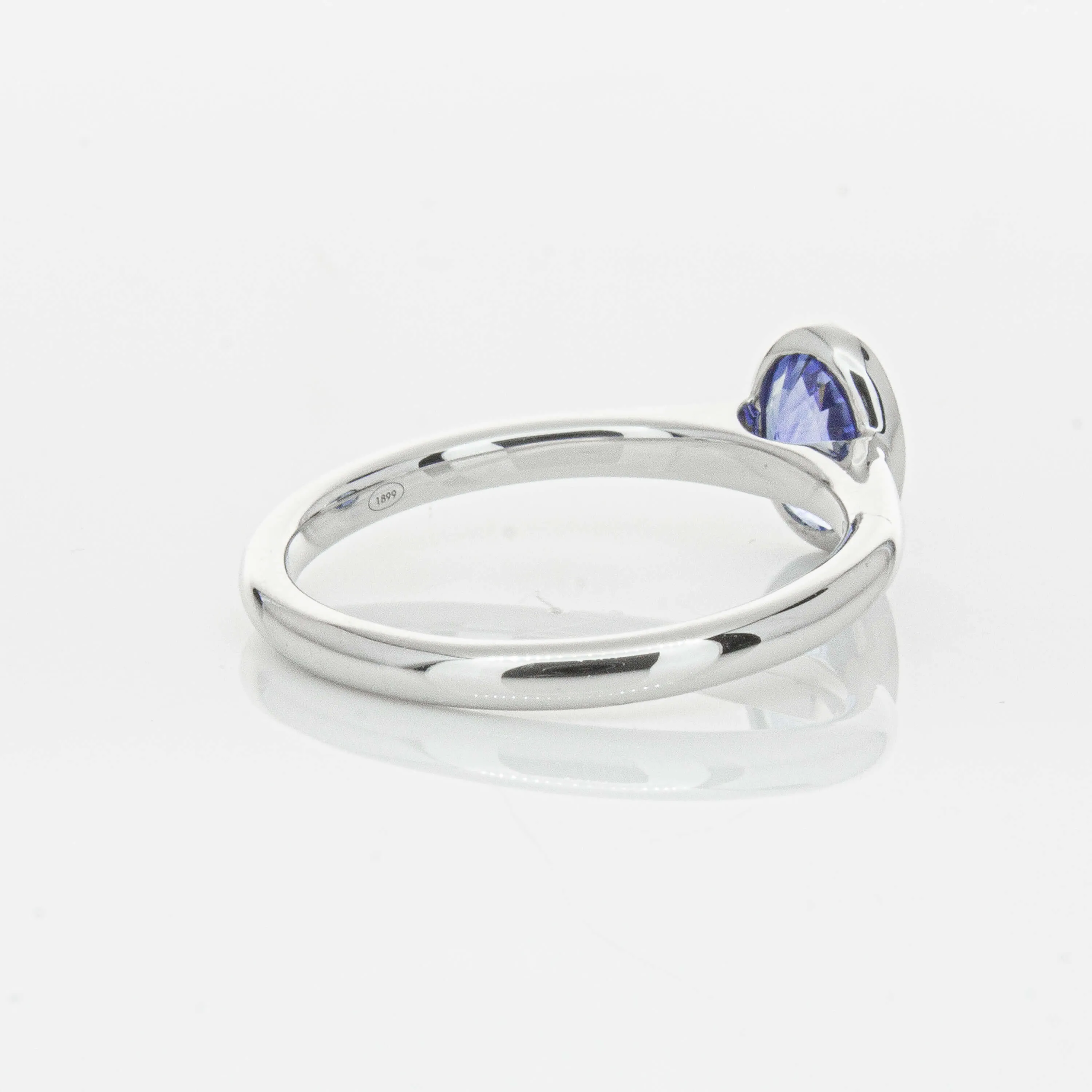 18ct White Gold .76ct Sapphire Natalia Ring