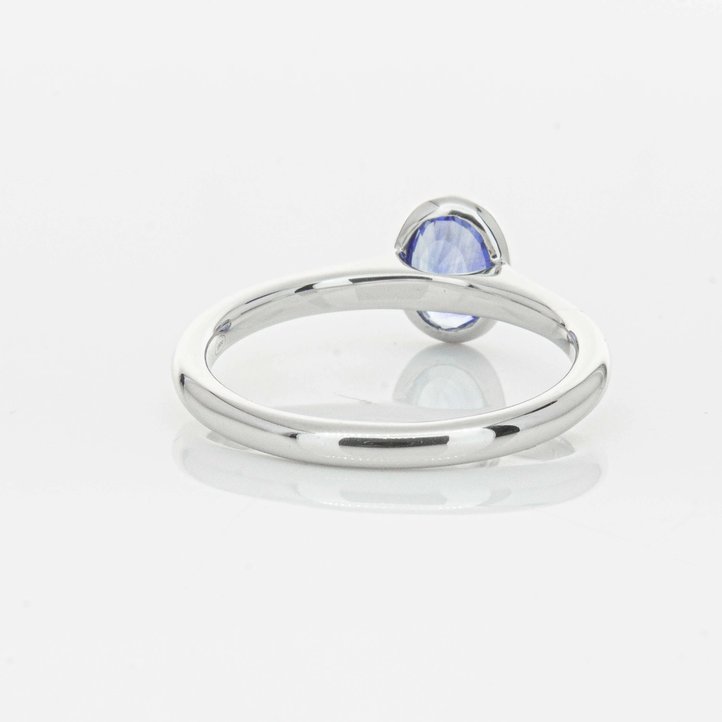 18ct White Gold .76ct Sapphire Natalia Ring