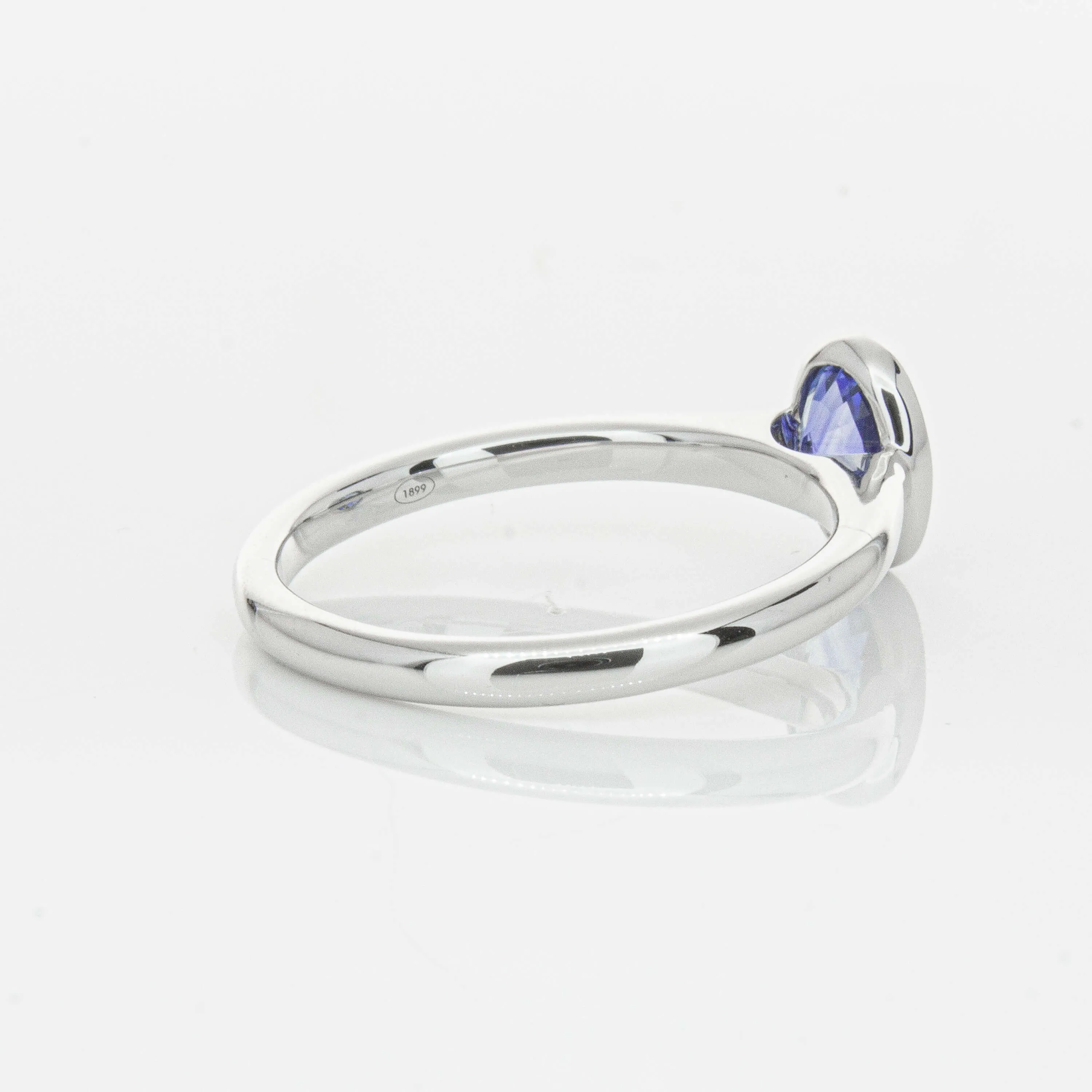 18ct White Gold .76ct Sapphire Natalia Ring