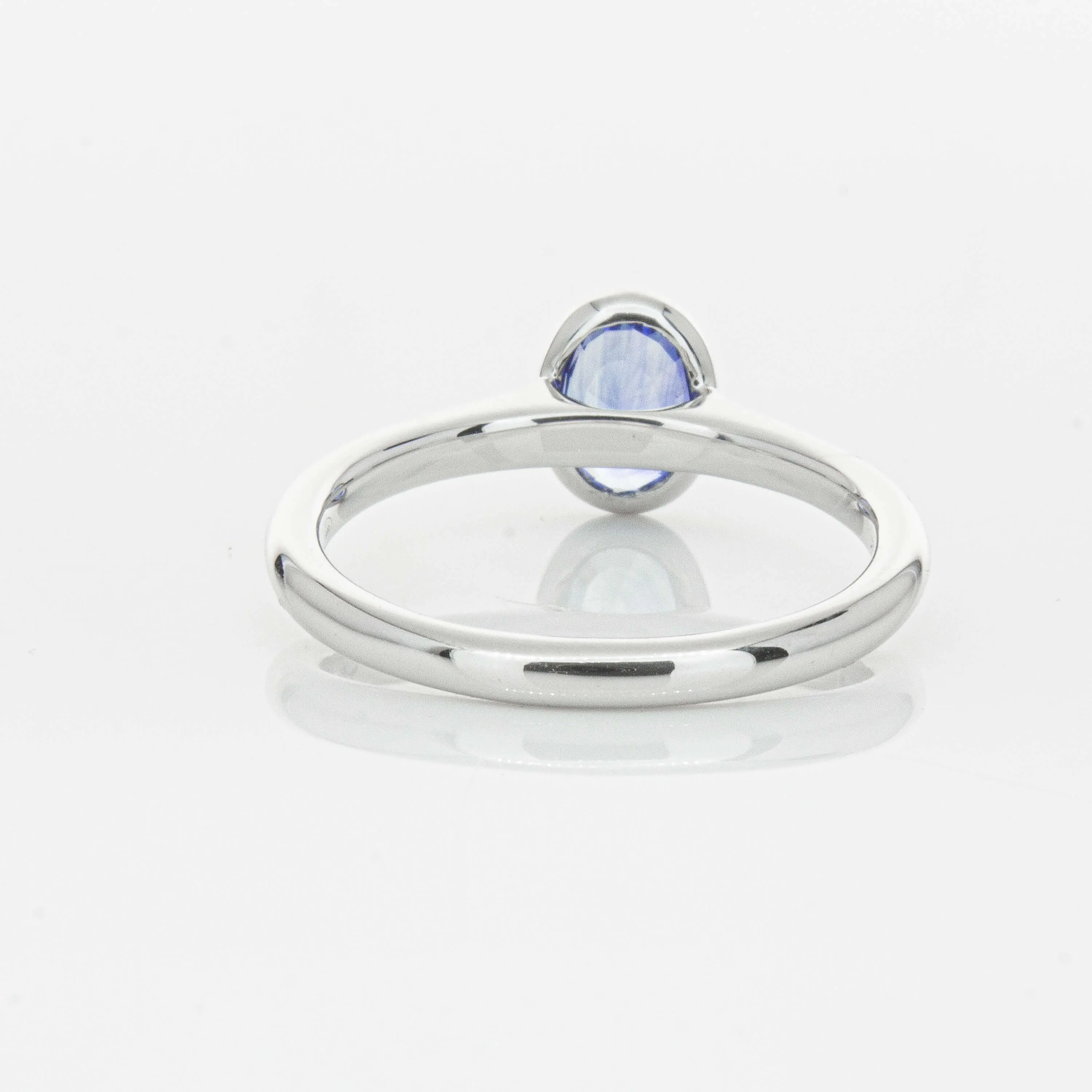 18ct White Gold .76ct Sapphire Natalia Ring