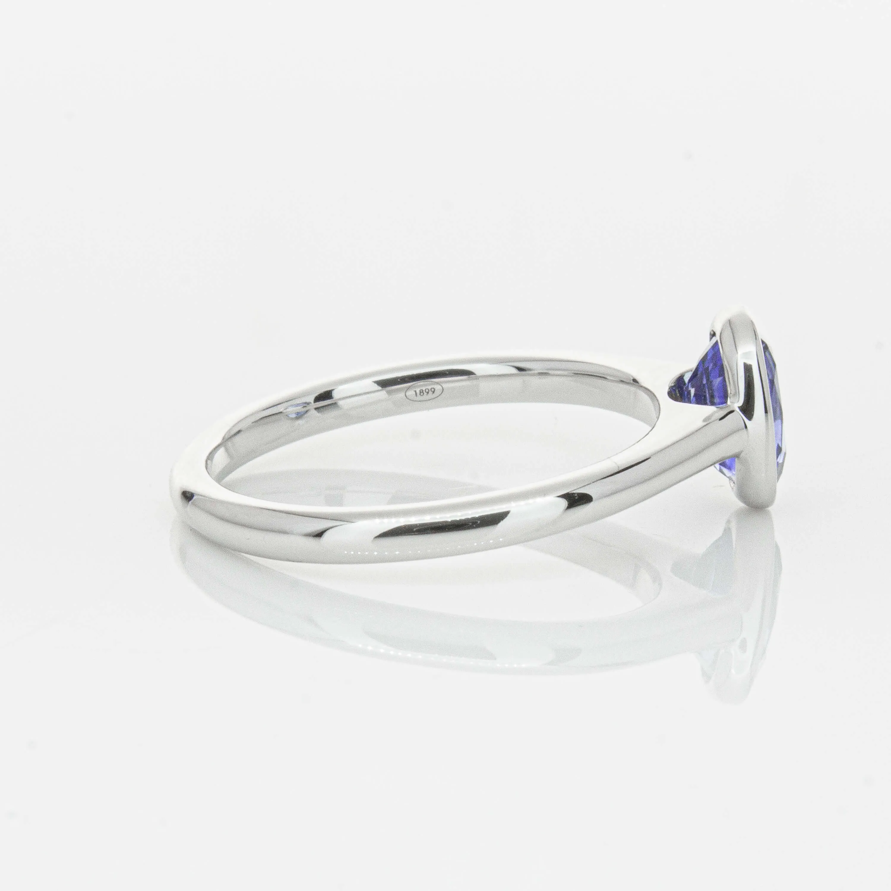 18ct White Gold .76ct Sapphire Natalia Ring