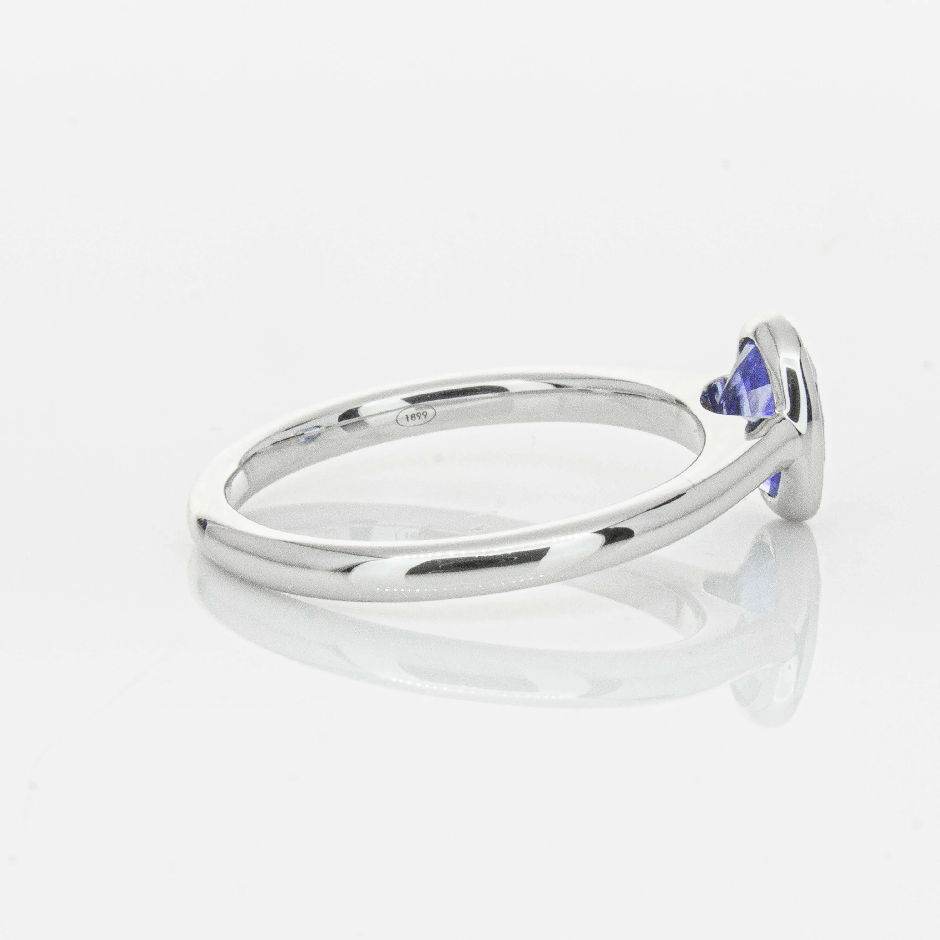 18ct White Gold .76ct Sapphire Natalia Ring