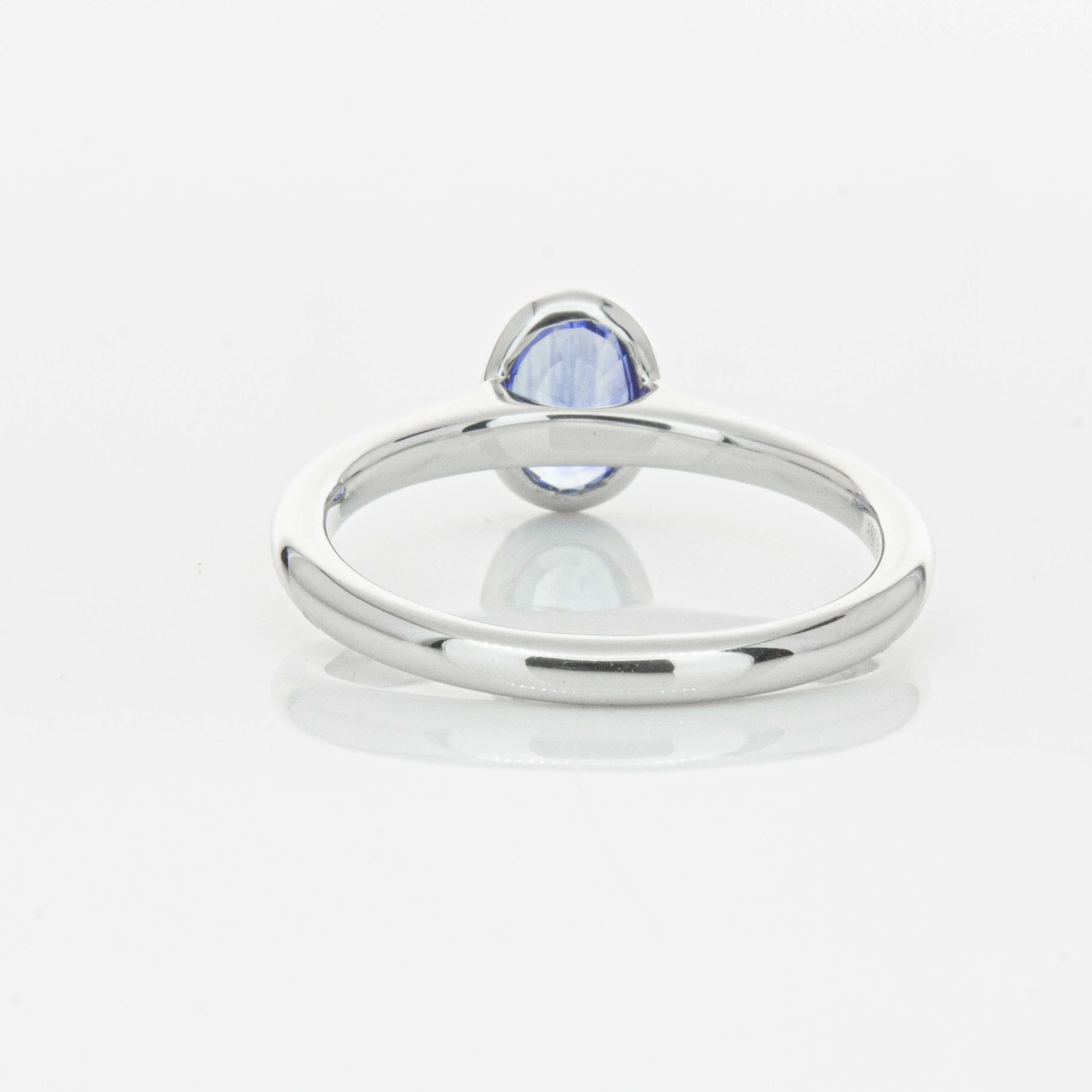 18ct White Gold .76ct Sapphire Natalia Ring