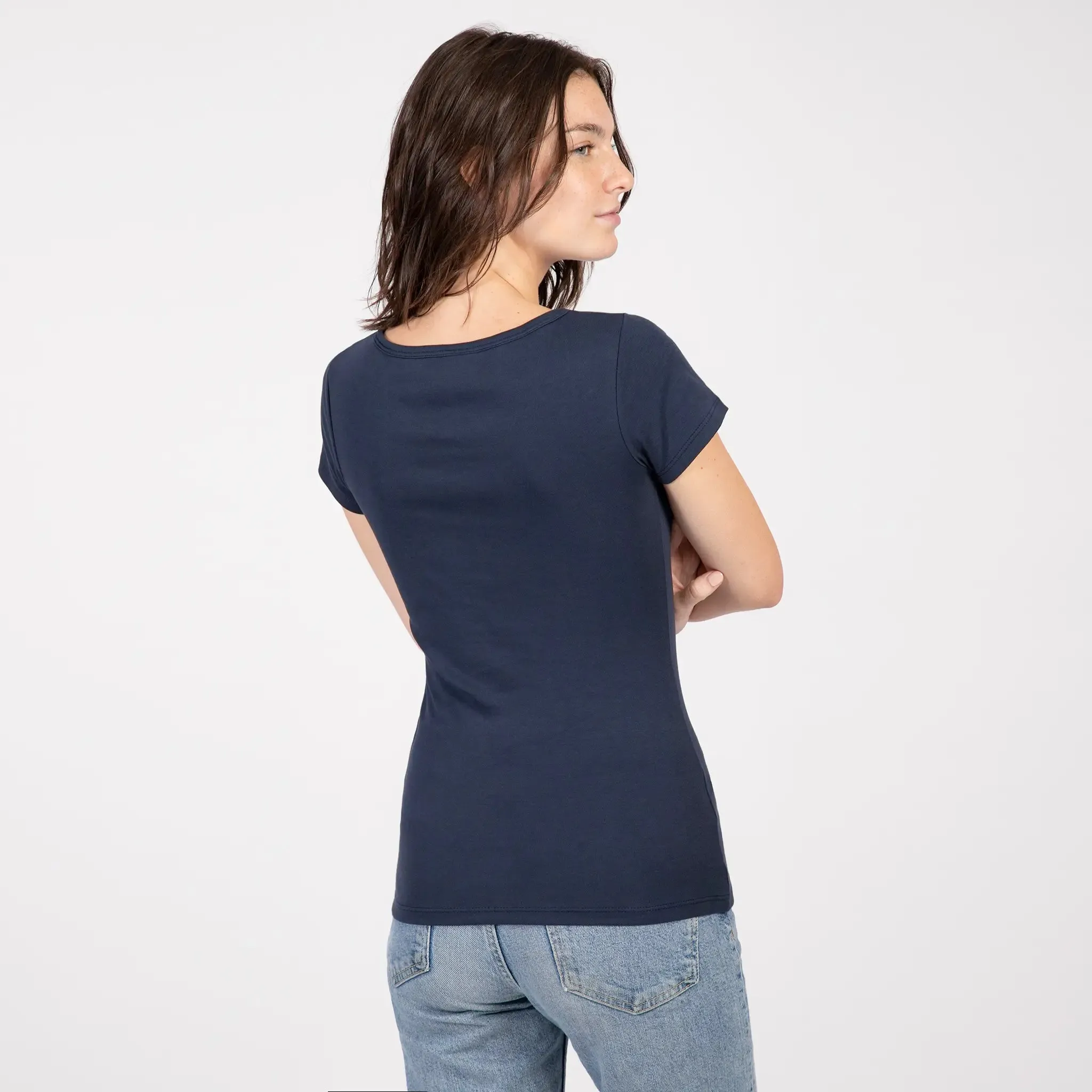 3 Pack - Women's Organic Pima Cotton T-Shirts