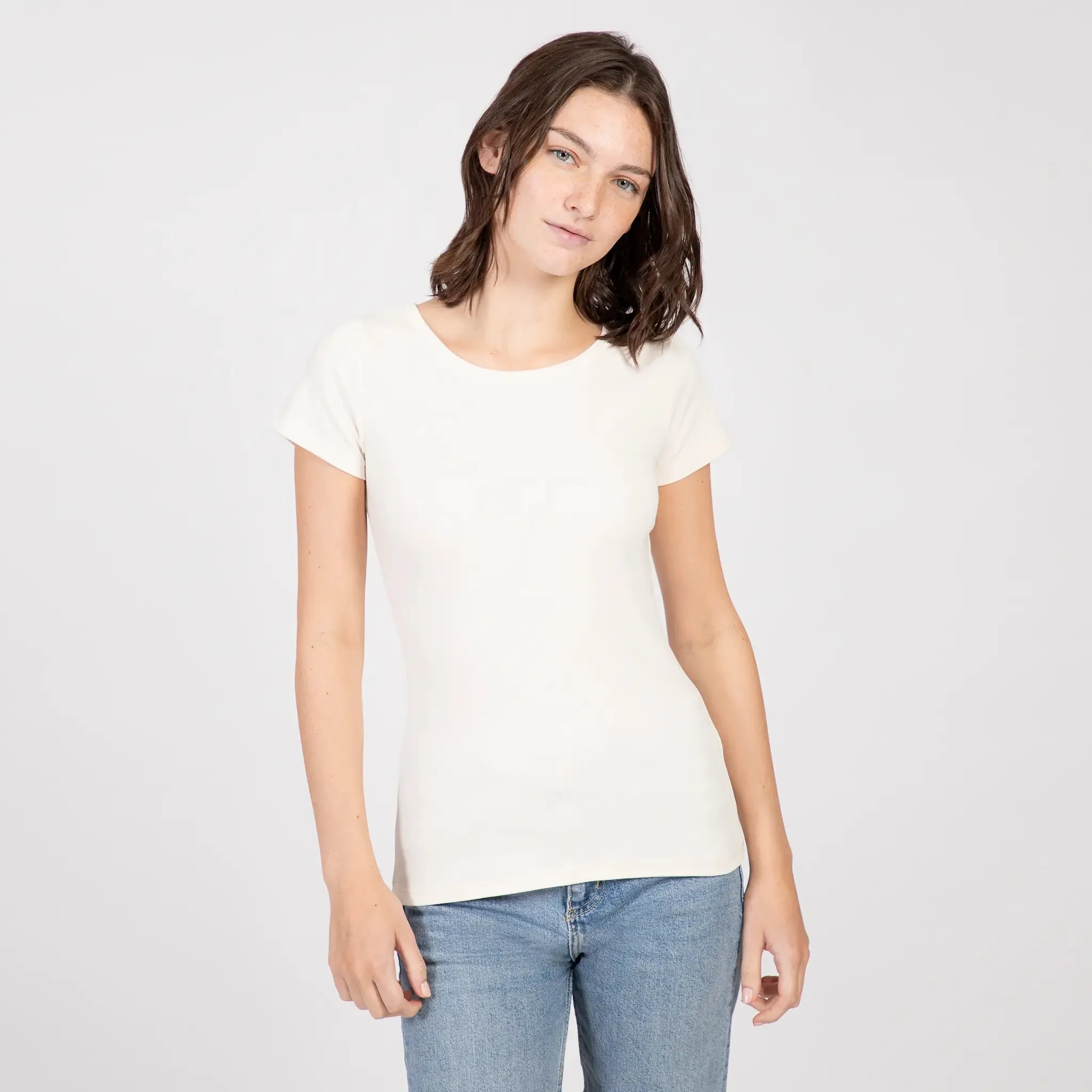 3 Pack - Women's Organic Pima Cotton T-Shirts