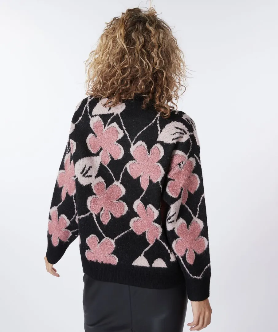 3D Flower Sweater