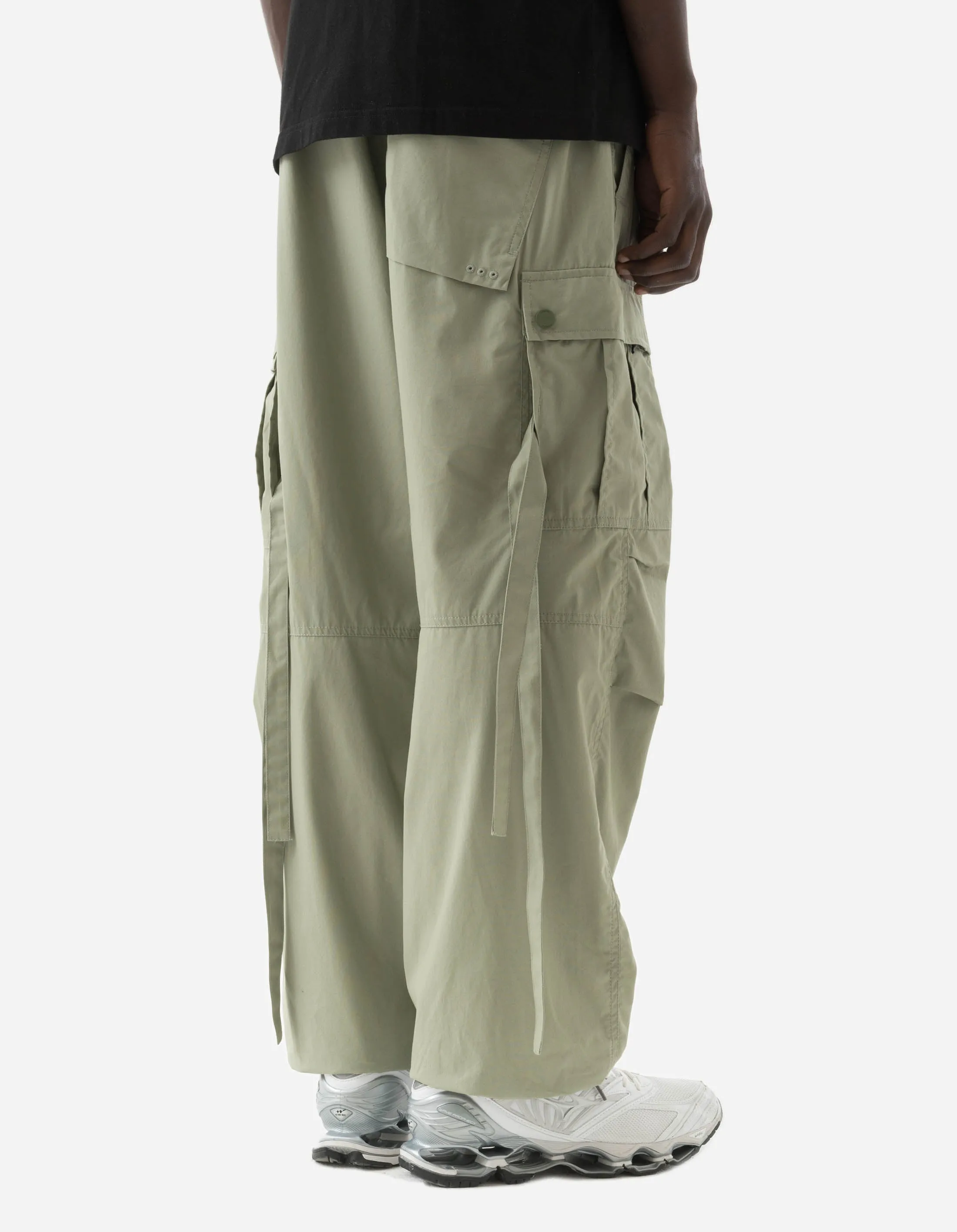 5307 Asym Cargo Track Pants Sage