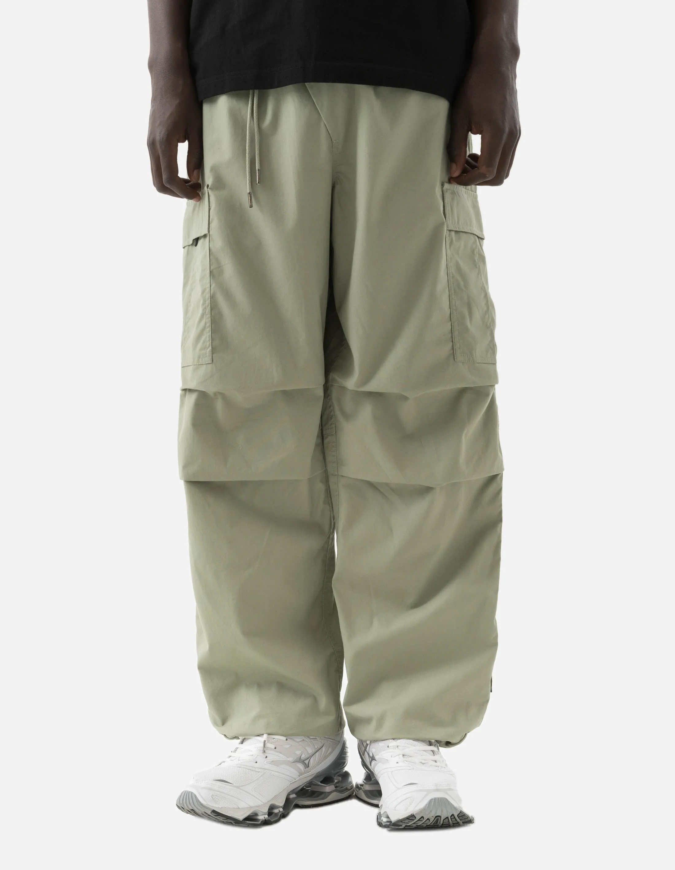 5307 Asym Cargo Track Pants Sage