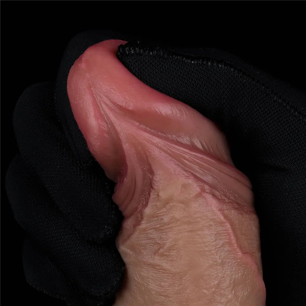 7.5'' Dual Density Silicone Cock