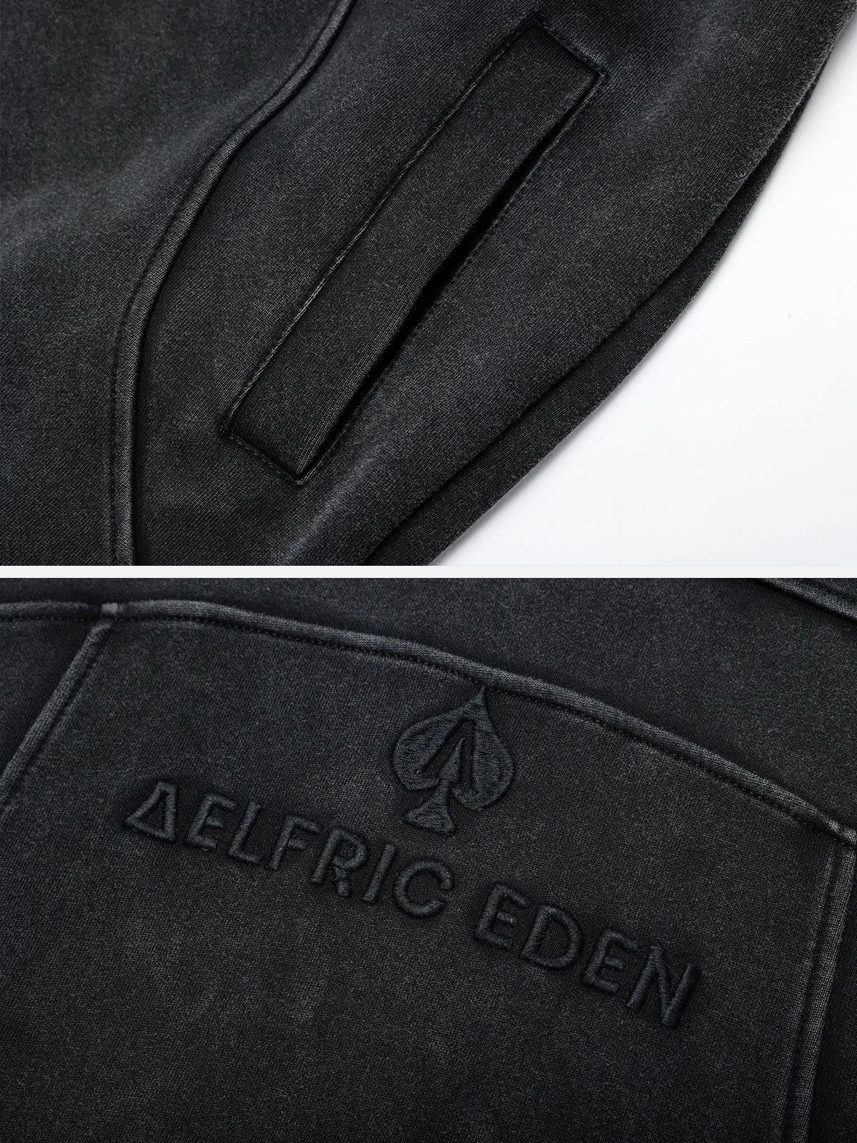 Aelfric Eden Ace of Spades Washed Hoodie