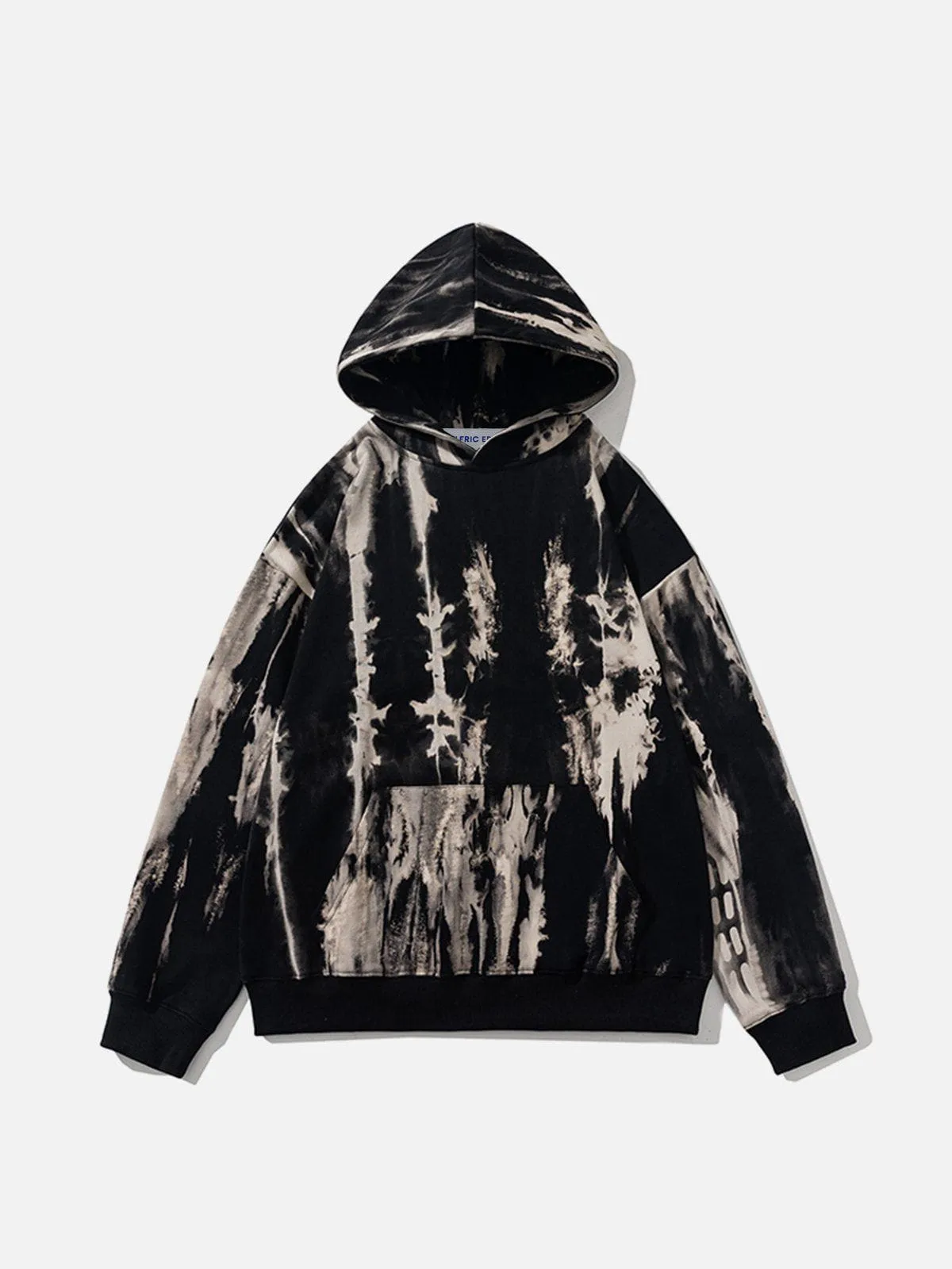 Aelfric Eden Color Blocking Tie Dye Hoodie