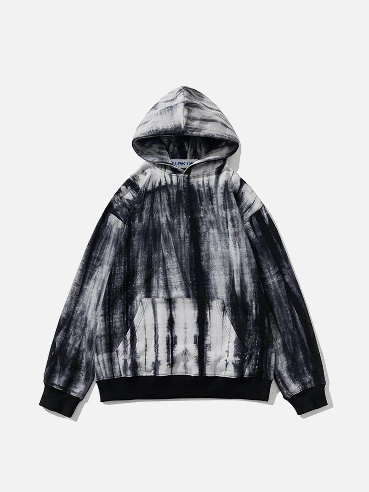 Aelfric Eden Color Blocking Tie Dye Hoodie