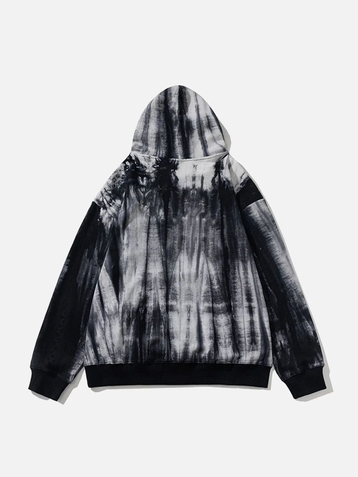 Aelfric Eden Color Blocking Tie Dye Hoodie