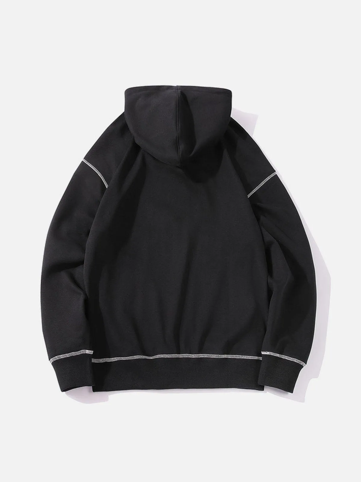 Aelfric Eden Exposed Seam Design Hoodie