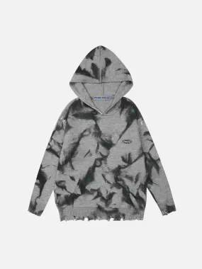 Aelfric Eden Tie Dye Knit Hoodie