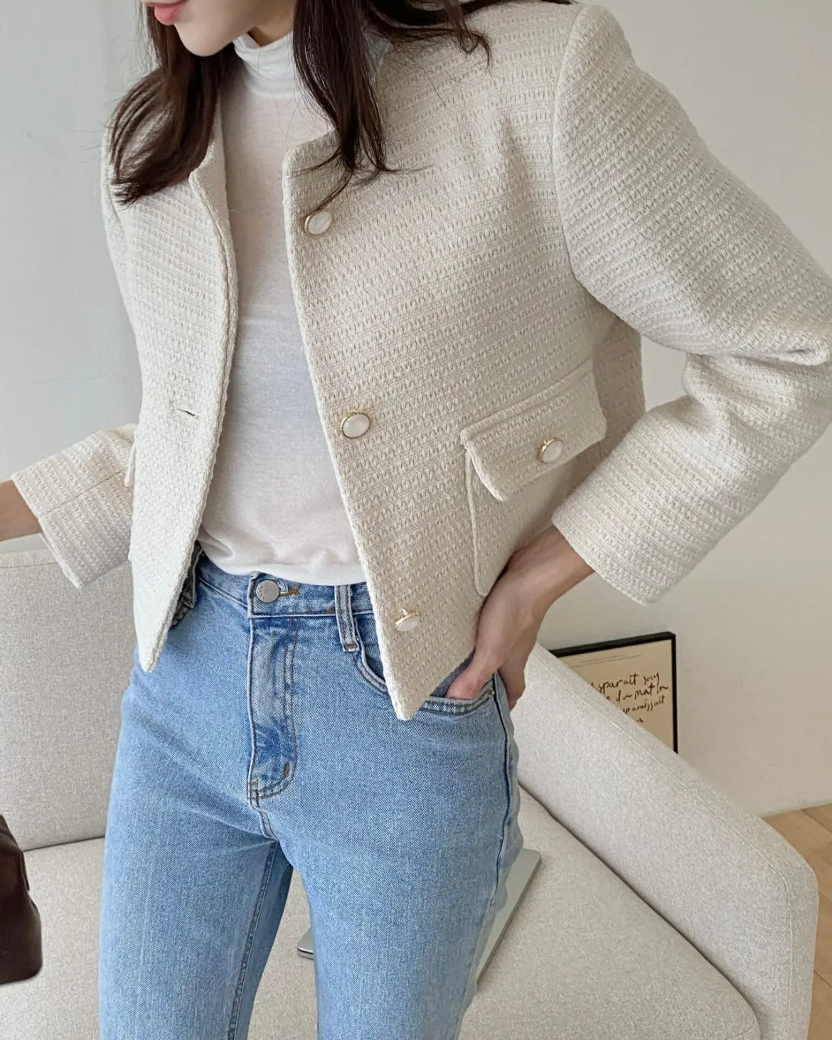 Andrea Tweed Jacket