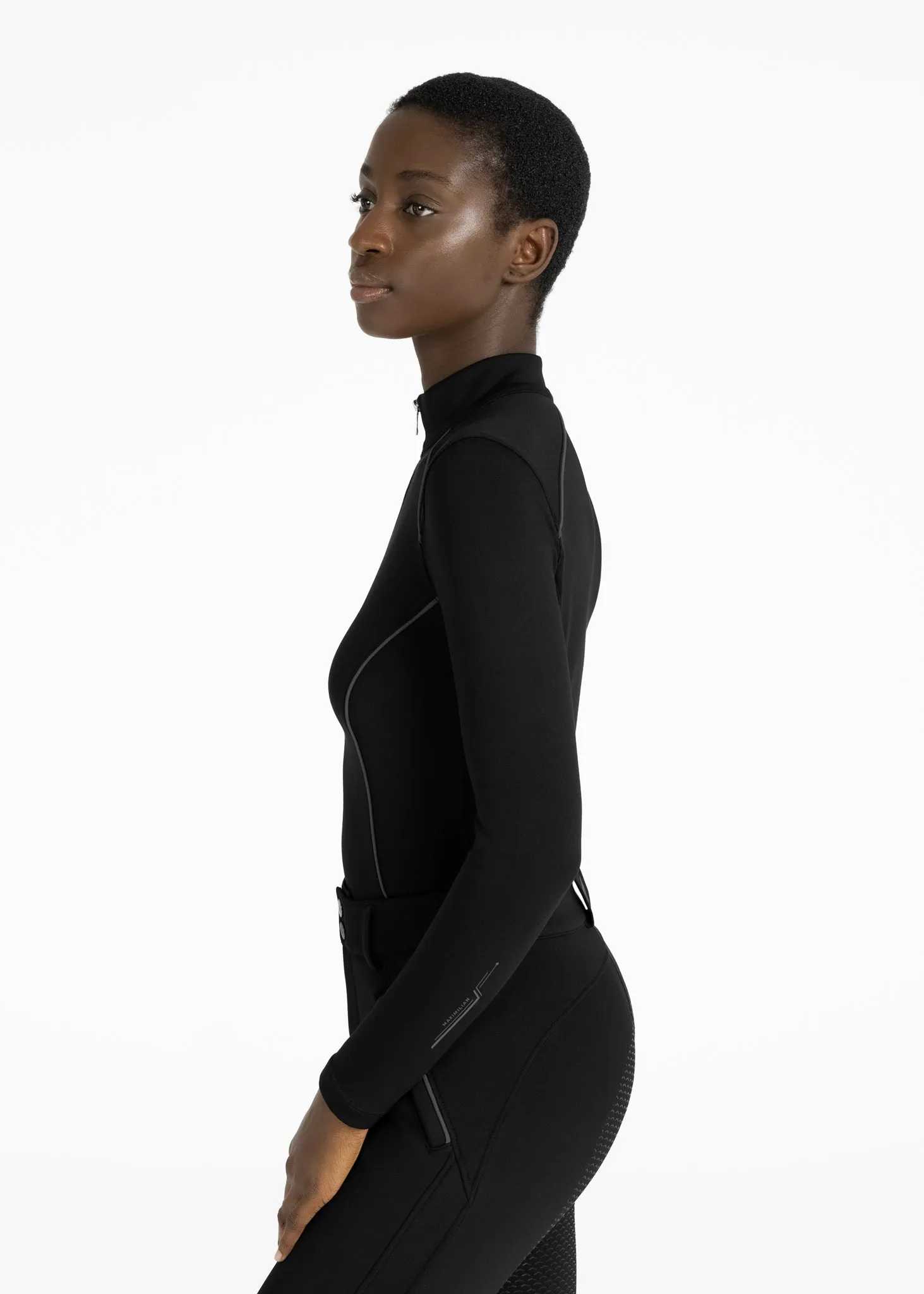 Arctic Fleeced Base Layer (Black)