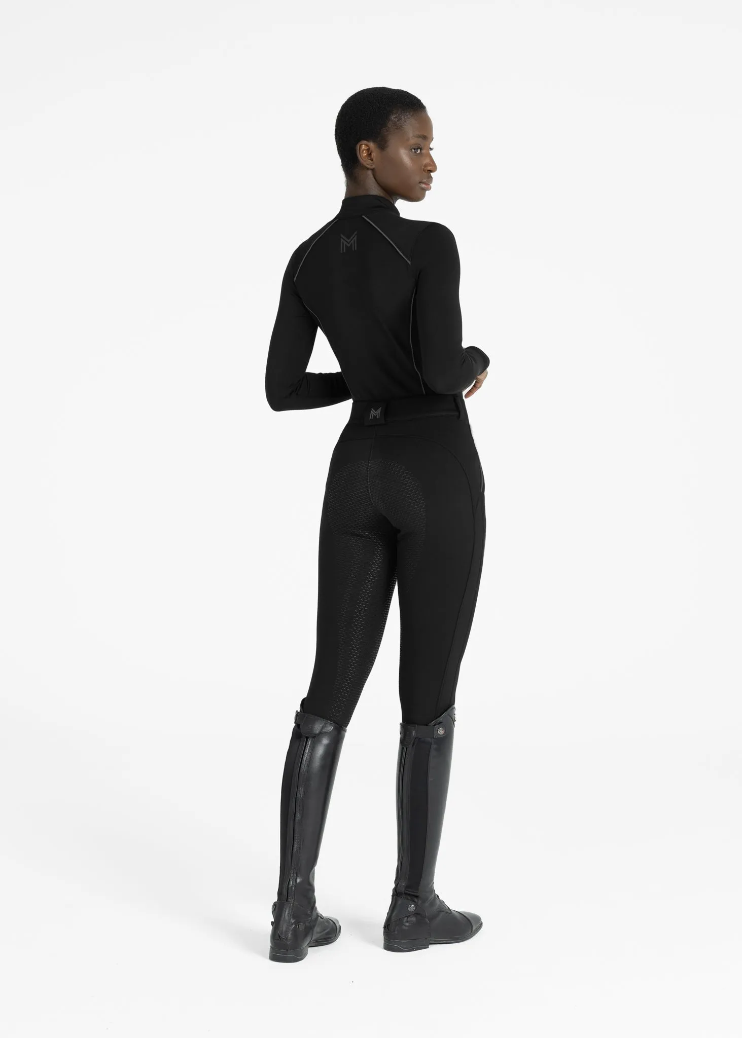 Arctic Fleeced Base Layer (Black)