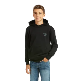 Ariat Boy's Patriot 2.0 Black Hoodie