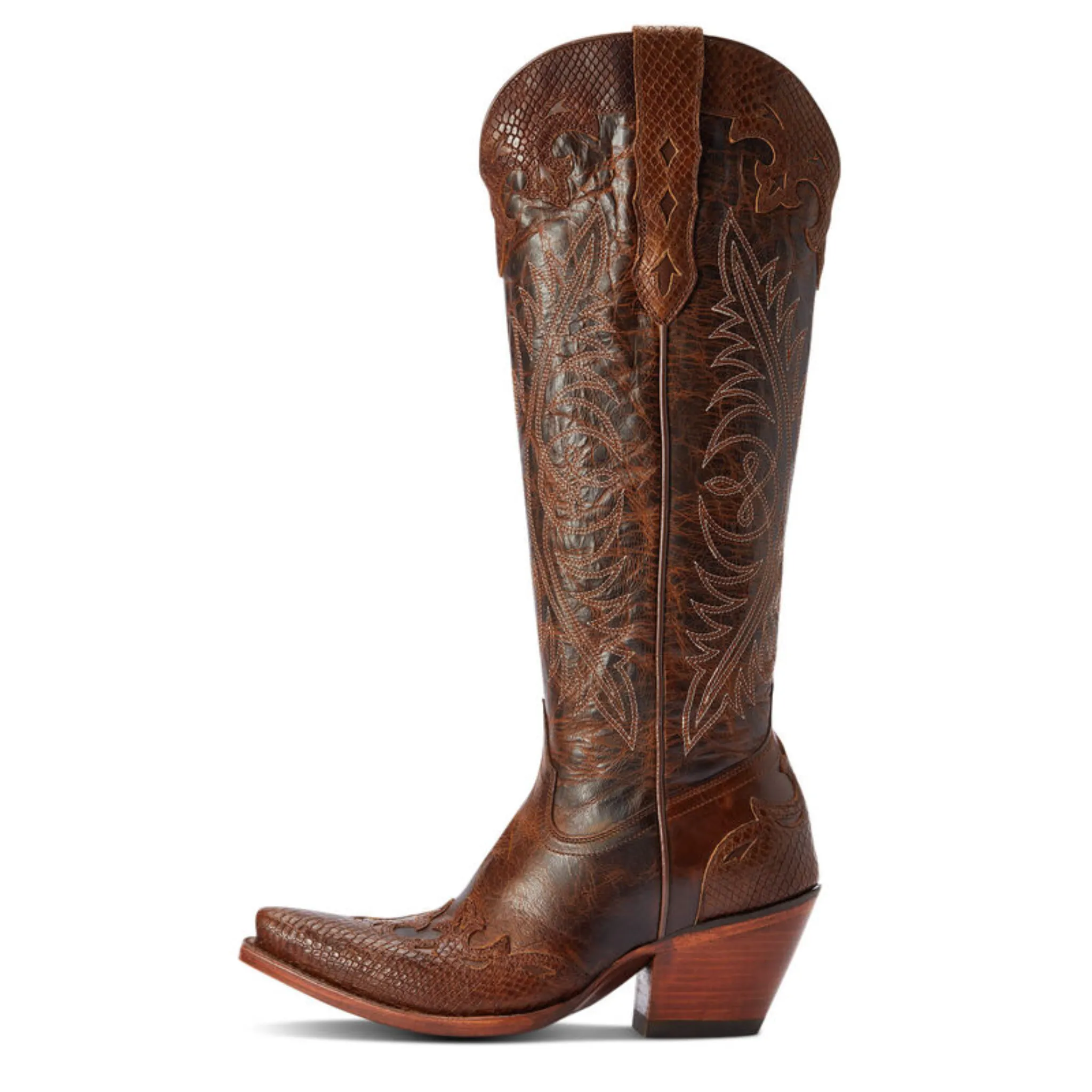 ARIAT WOMEN'S GENEVA STRETCH FIT WESTERN BOOT - 10042483