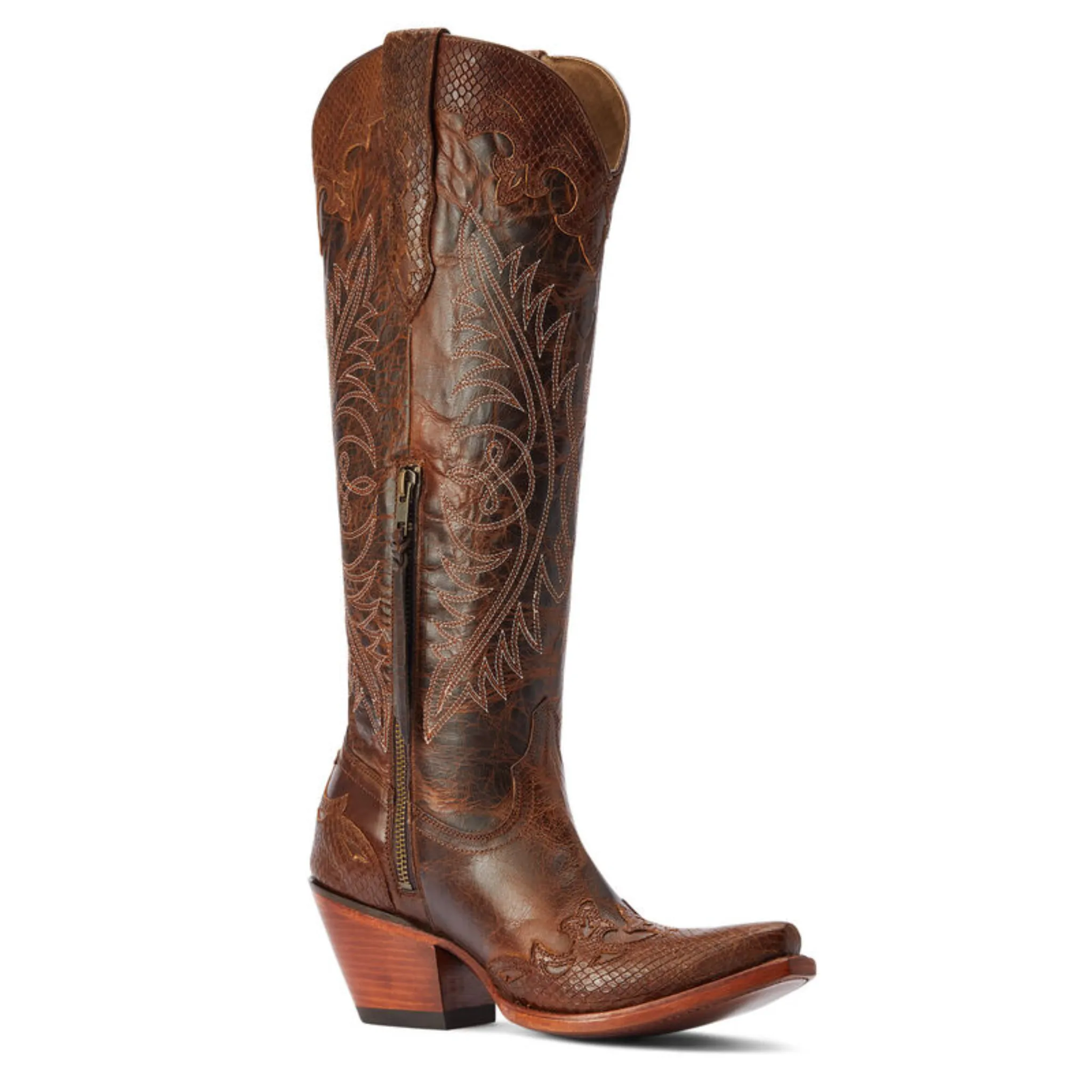 ARIAT WOMEN'S GENEVA STRETCH FIT WESTERN BOOT - 10042483