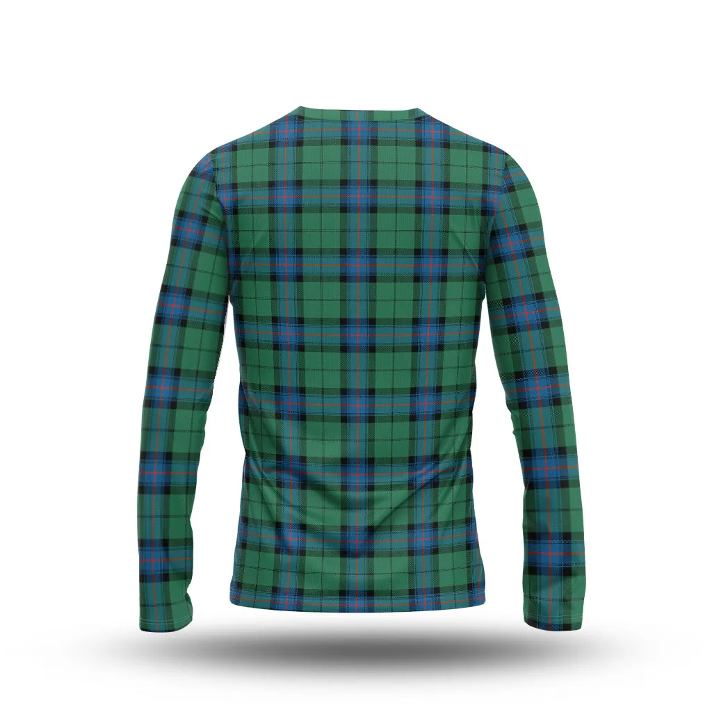 Armstrong Ancient Tartan Long Sleeve T-Shirt with Family Crest