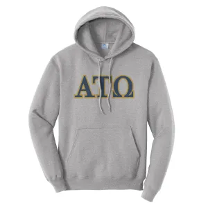 ATO Greek Letter Graphic Hoodie