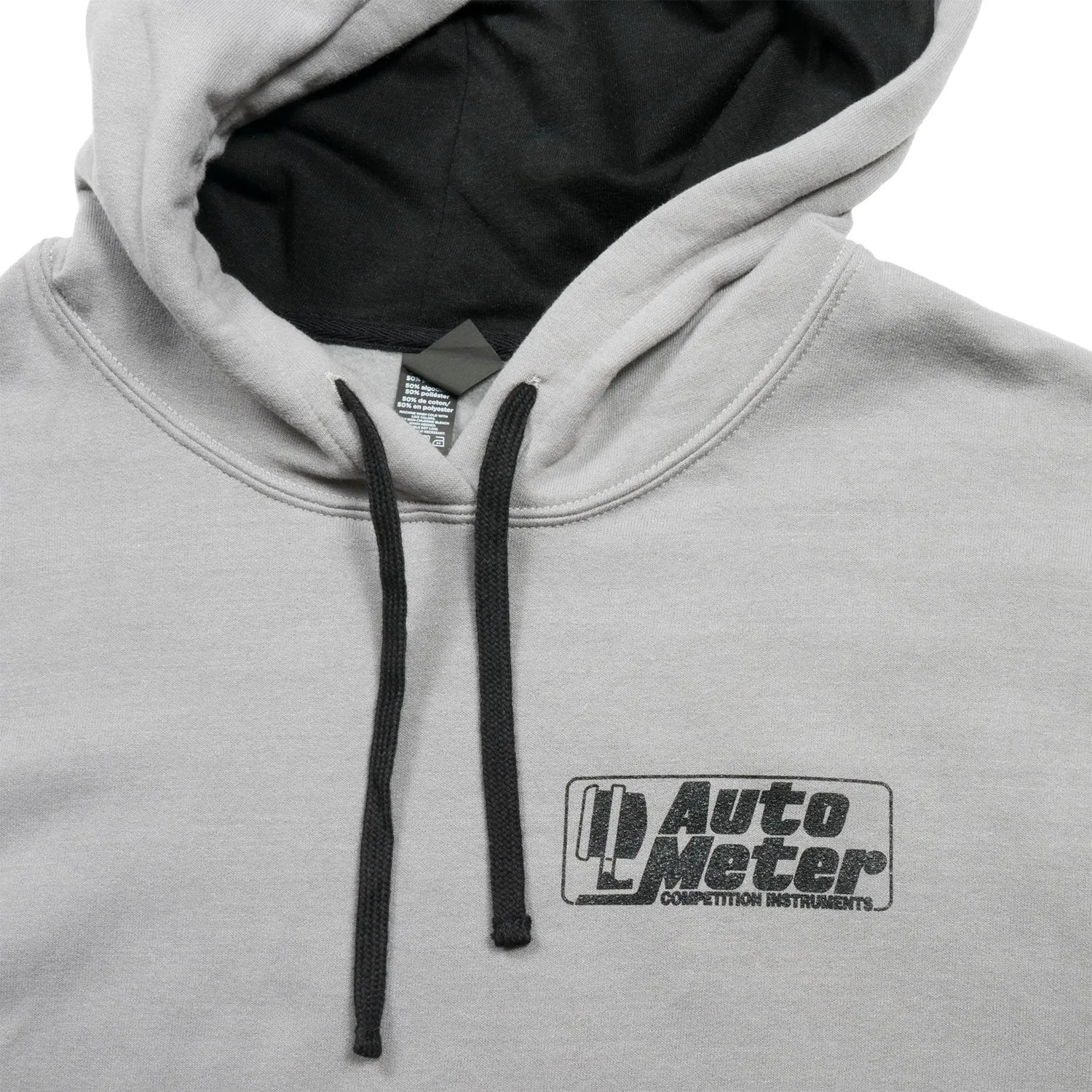 AutoMeter 0449M PULLOVER HOODIE; ADULT MEDIUM; GRAY; COMPETITION