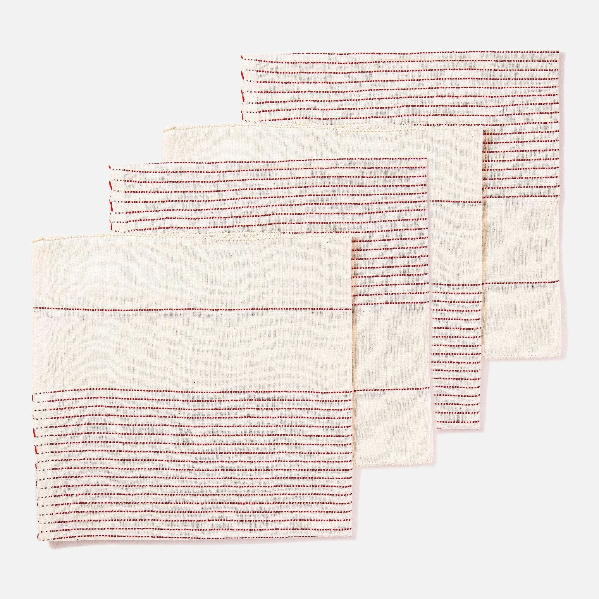 Awash Red Cloth Napkins Set