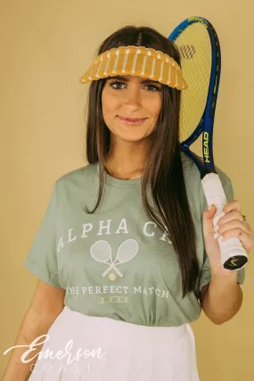 AXO Perfect Match Light Green Bid Day Tee