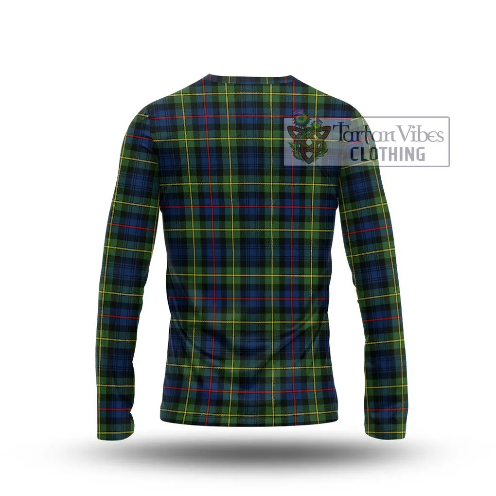 Bailey Modern Tartan Long Sleeve T-Shirt with Family Crest DNA In Me Style