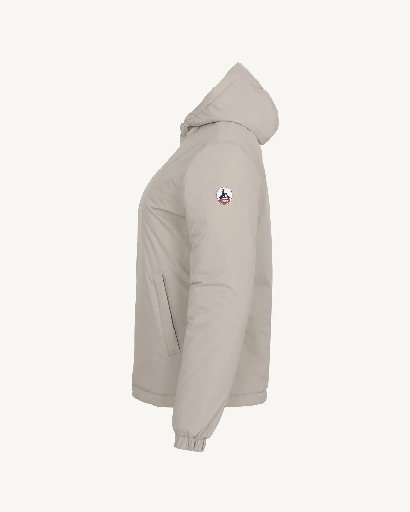 Bangkok 2.0 Ultralight reversible hooded winter jacket Beige/Clay