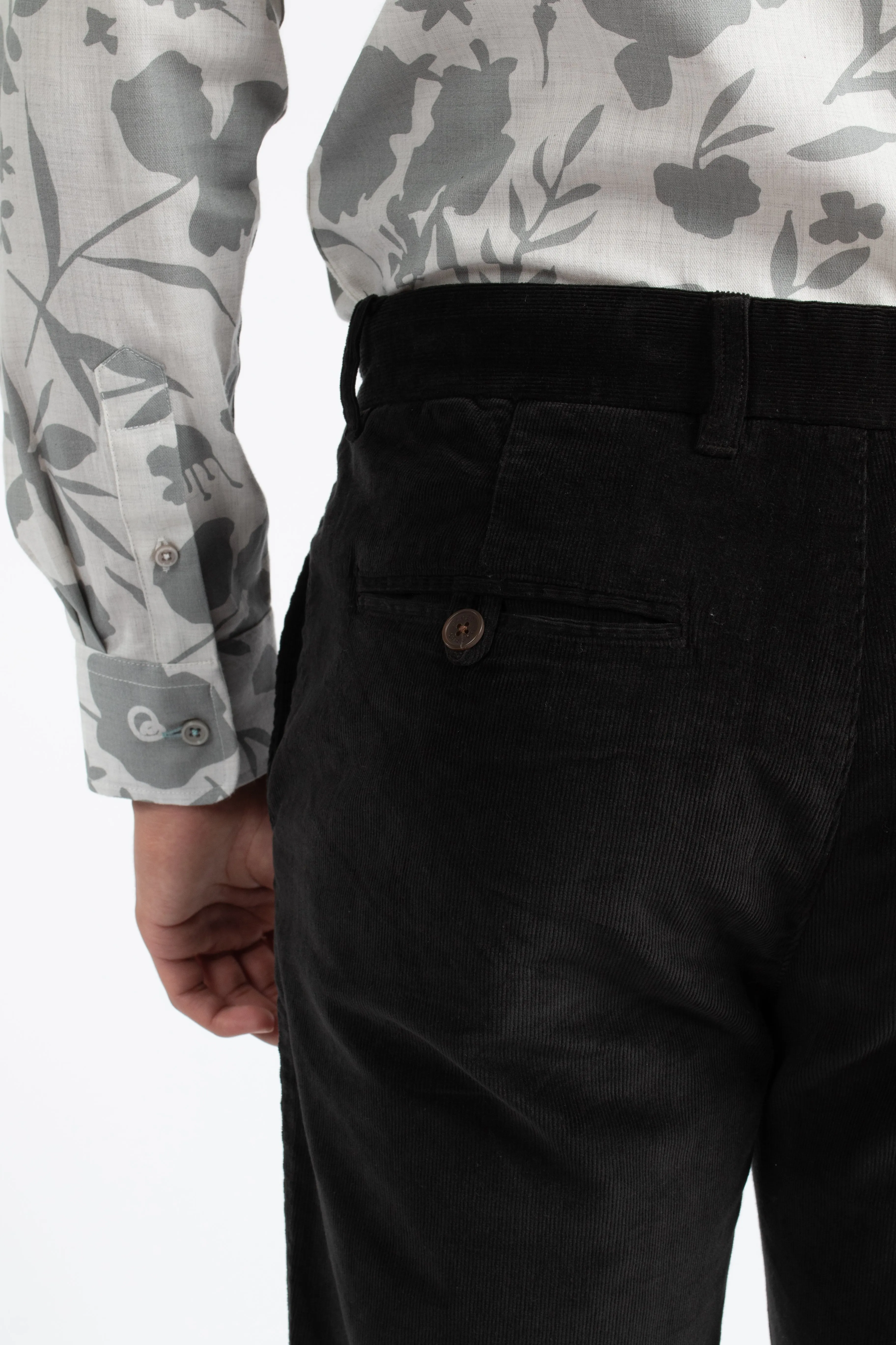 Black Corduroy Pant