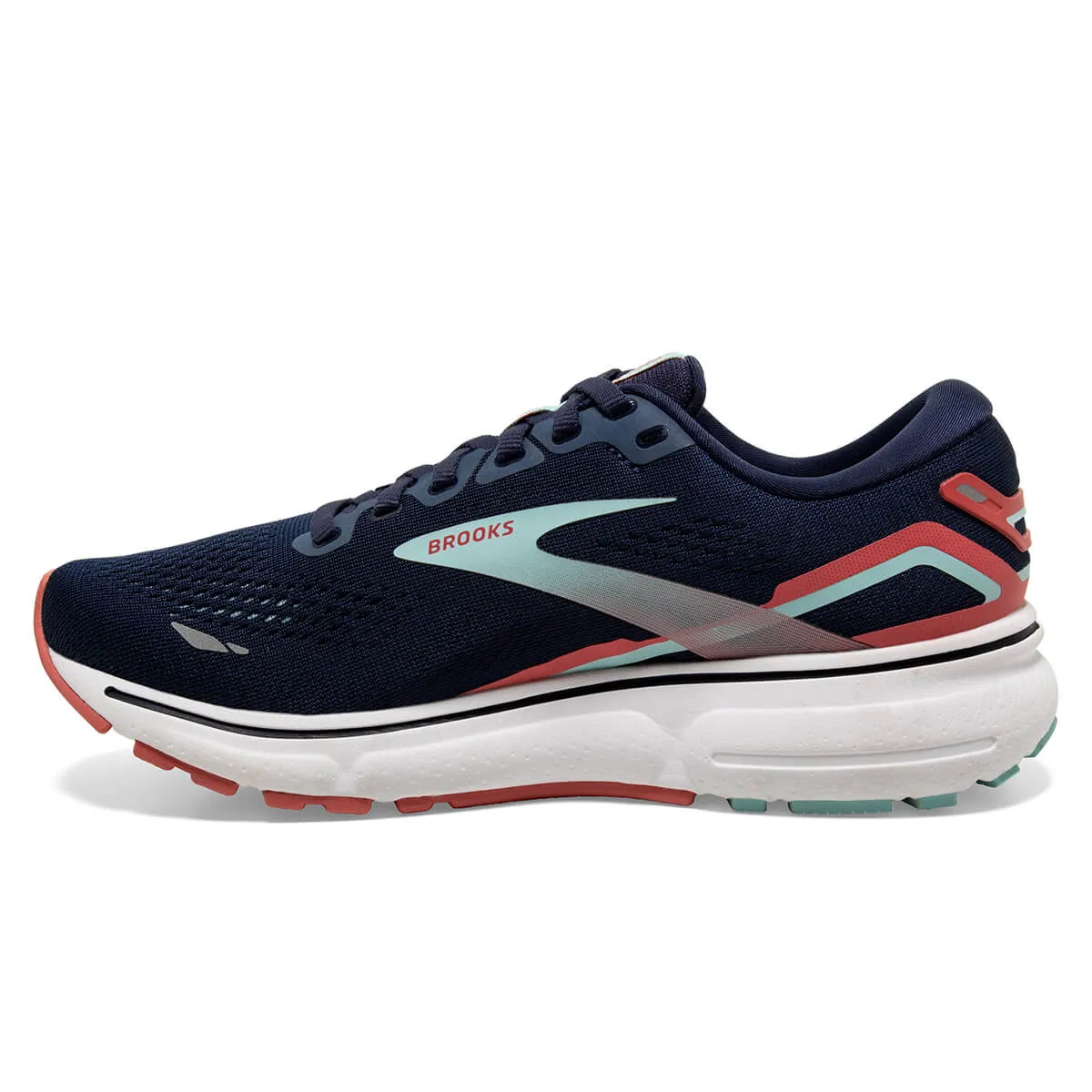 Brooks Ghost 15 Womens | Peacoat/canal Blue/rose