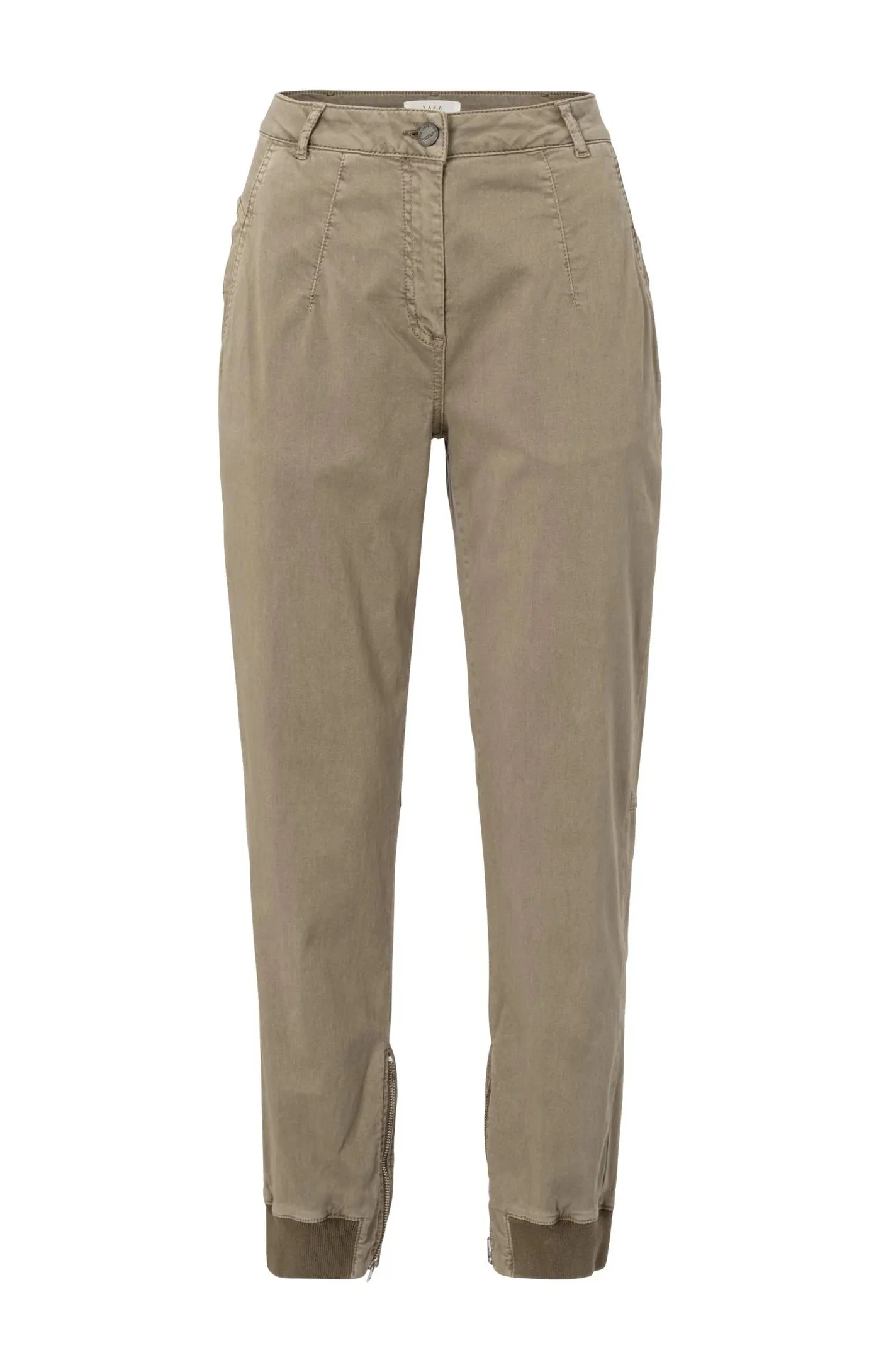 Brown Cargo Trouser in Timber Wolf Brown