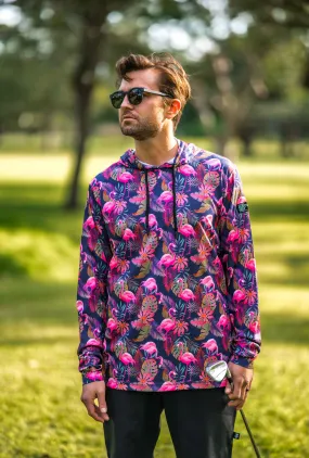 CA Light-Weight Golf Pullover Hoodie  | Vibrant Mingos