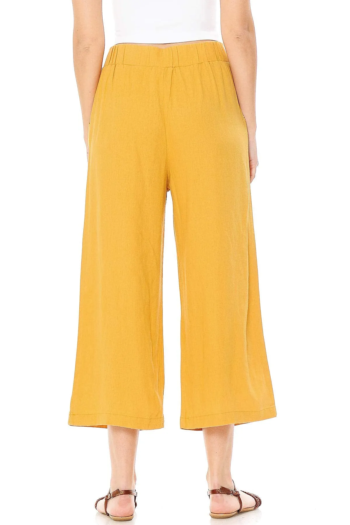 Cabana Linen Culottes