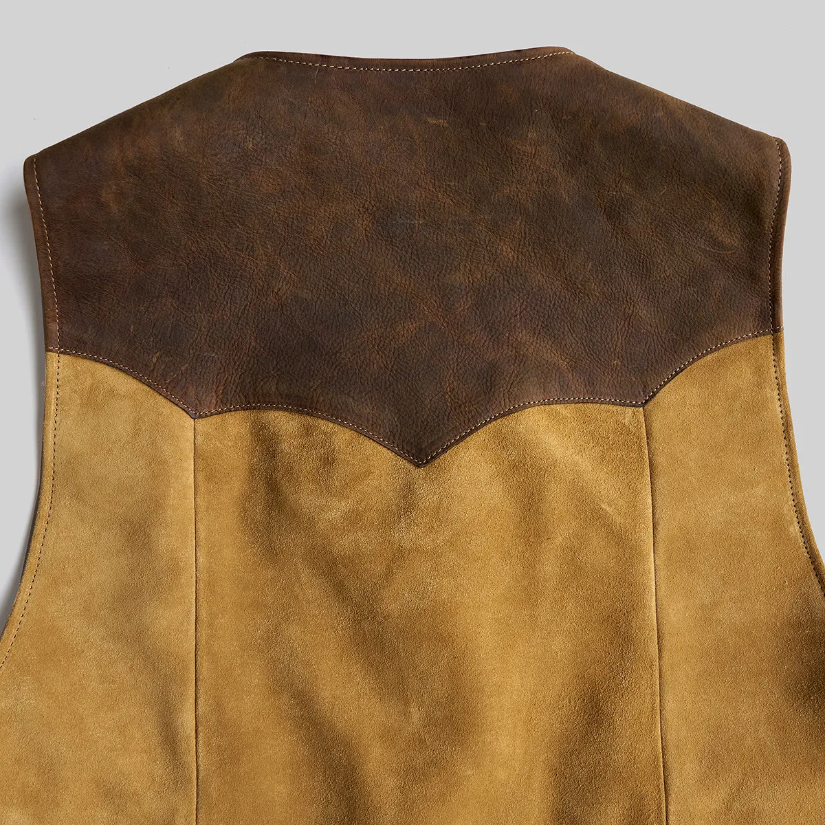 Cheyenne Garrison Suede Vest No.468