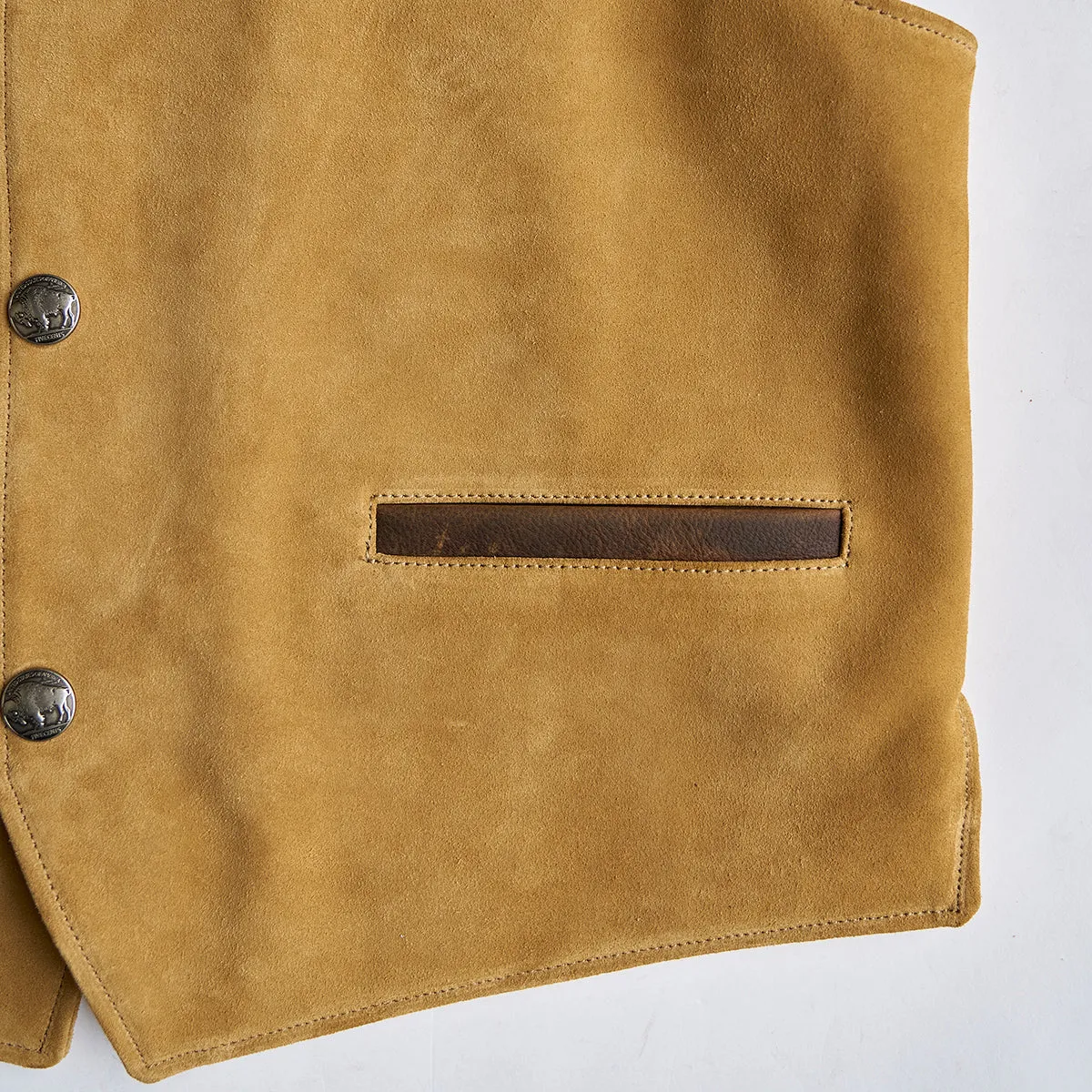 Cheyenne Garrison Suede Vest No.468