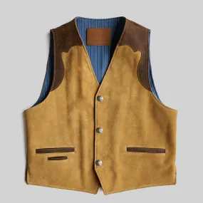 Cheyenne Garrison Suede Vest No.468