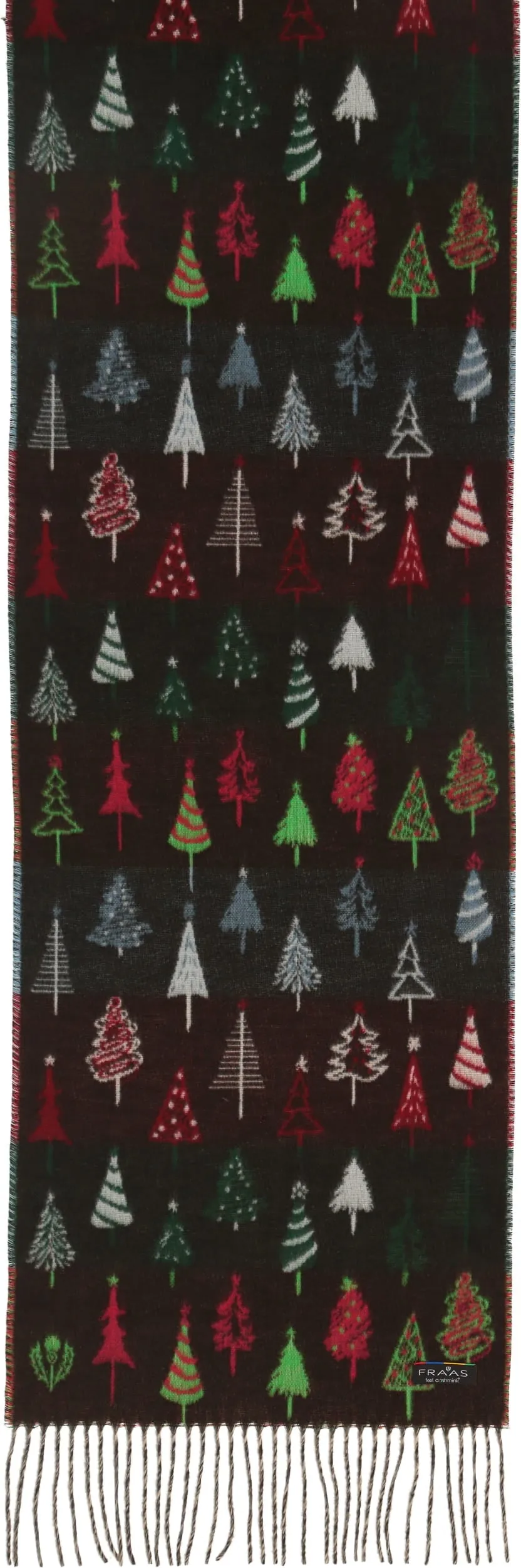 Colourful Fir Trees Cashmink® Scarf