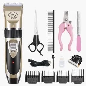 Cordless Dog Clippers Grooming Kit