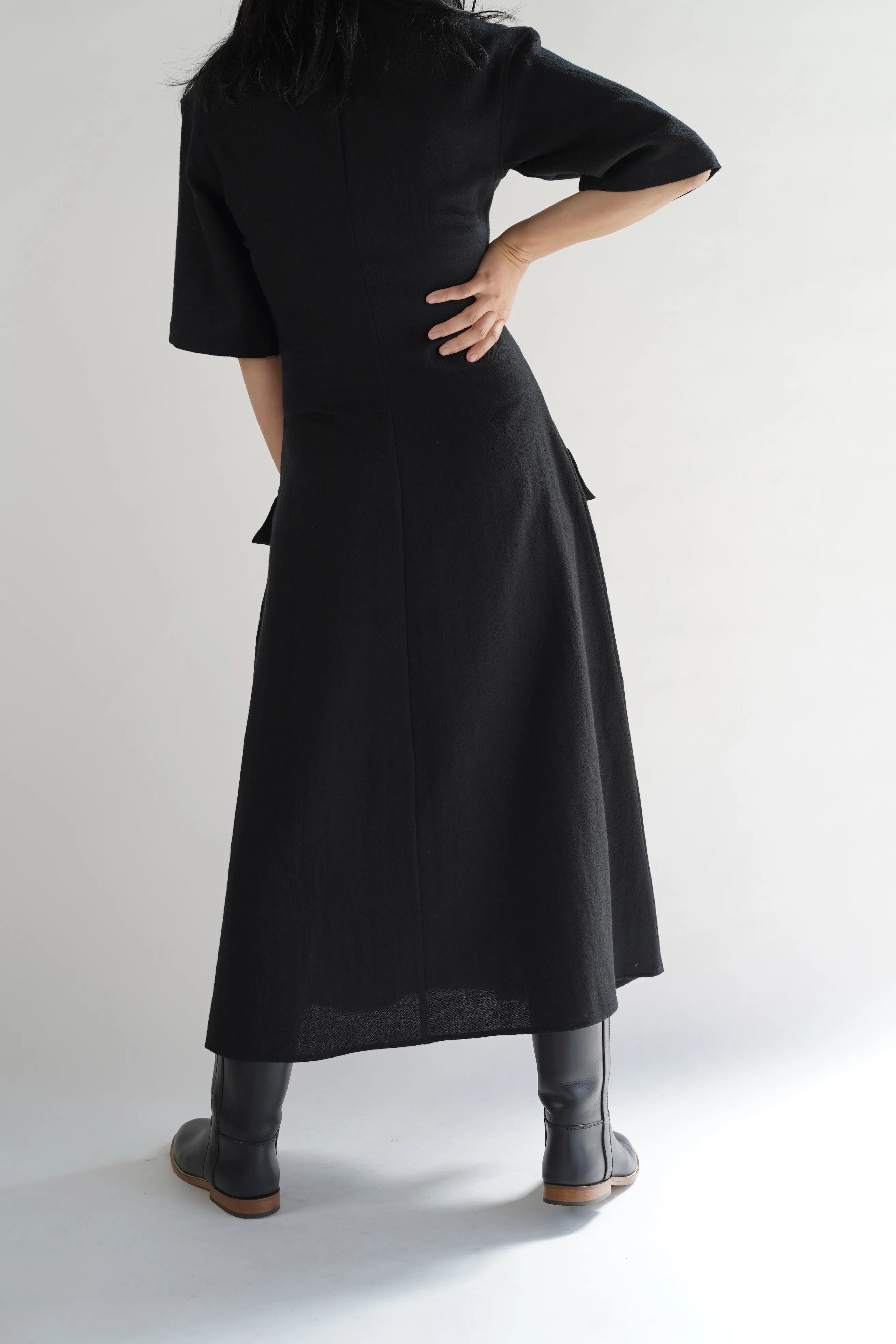 CRISTASEYA<br>POLO DRESS WITH MAXI POCKETS