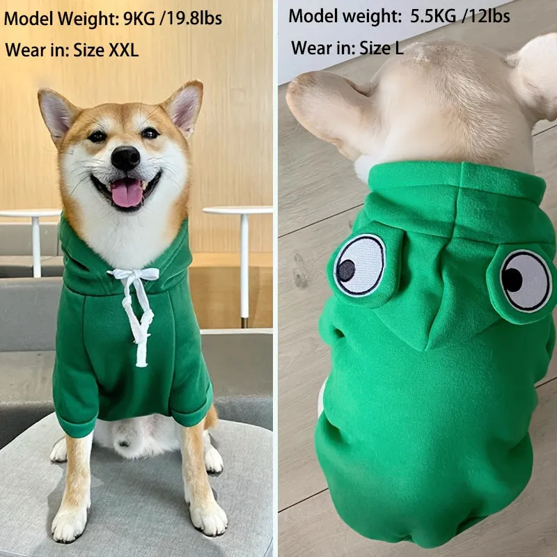 Cute Fruit Dog Hoodie Cozy Winter Fleece for Pets