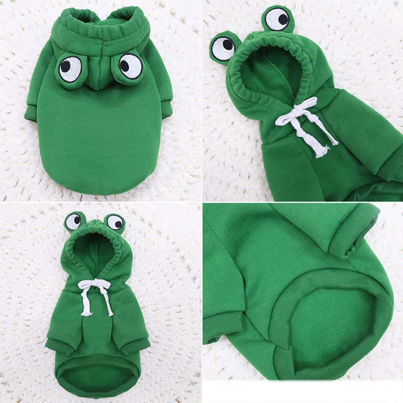 Cute Fruit Dog Hoodie Cozy Winter Fleece for Pets