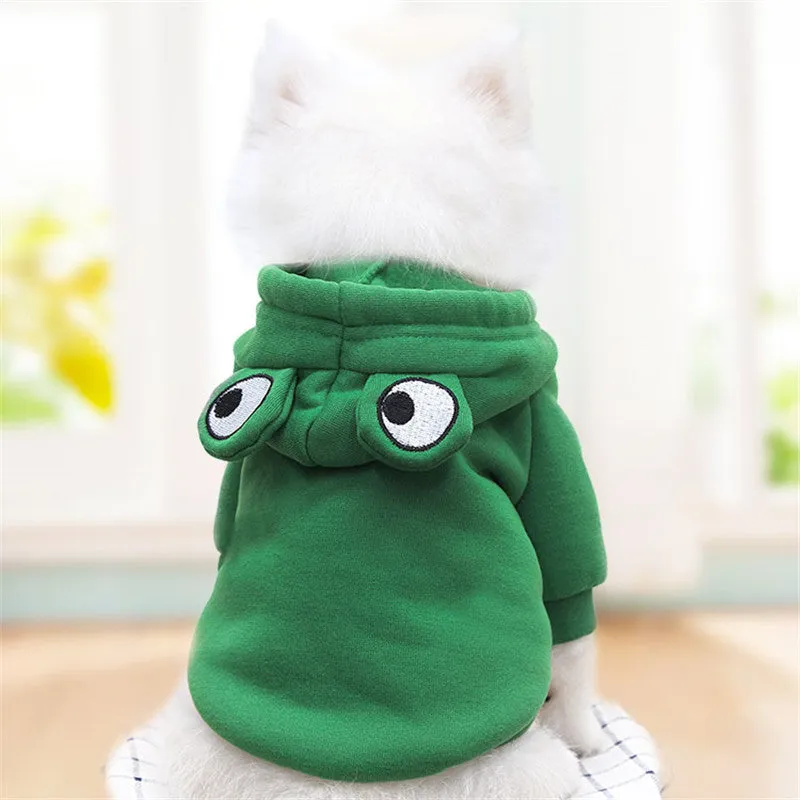 Cute Fruit Dog Hoodie Cozy Winter Fleece for Pets