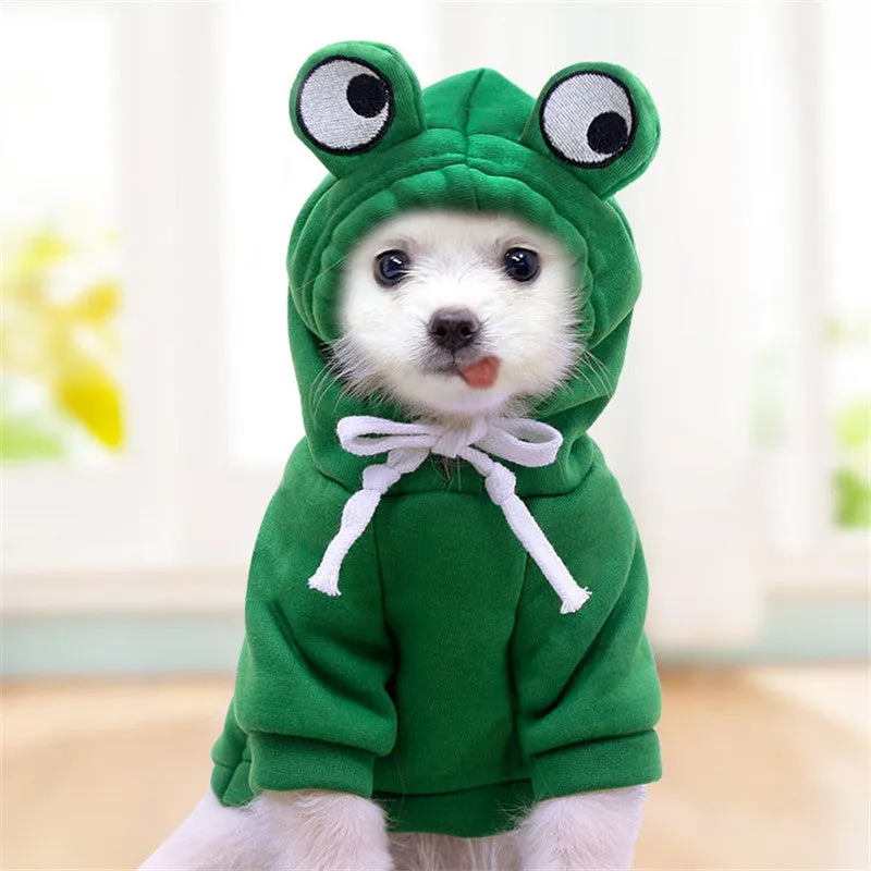 Cute Fruit Dog Hoodie Cozy Winter Fleece for Pets